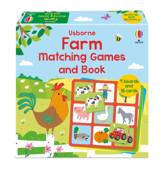 Book cover of: Farm Matching Games and Book