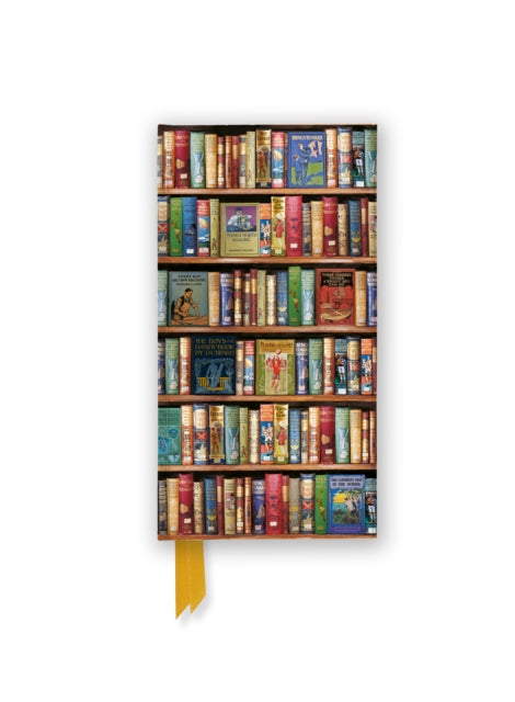 Book cover of: Bodleian Libraries: Hobbies & Pastimes Bookshelves (Foiled Slimline Journal). By: Flame Tree Studio