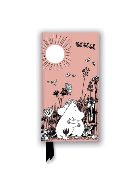 Book cover of: Moomin Love (Foiled Slimline Journal). By: Flame Tree Studio