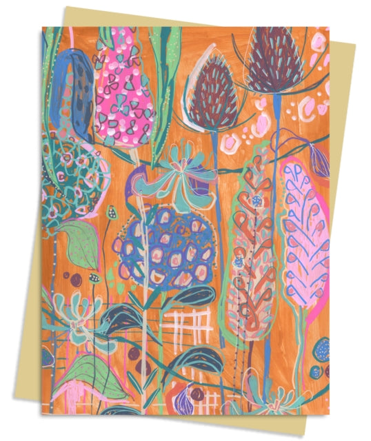 Book cover of: Lucy Innes Williams: Orange Hydrangeas Greeting Card Pack