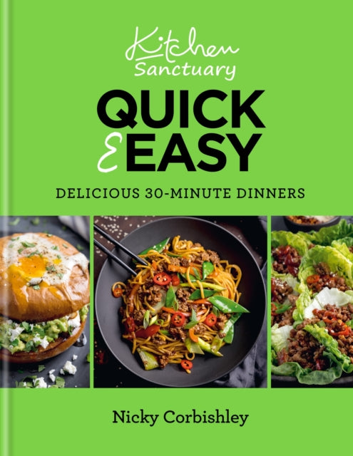 Book cover of: Kitchen Sanctuary Quick & Easy. By: Nicky Corbishley