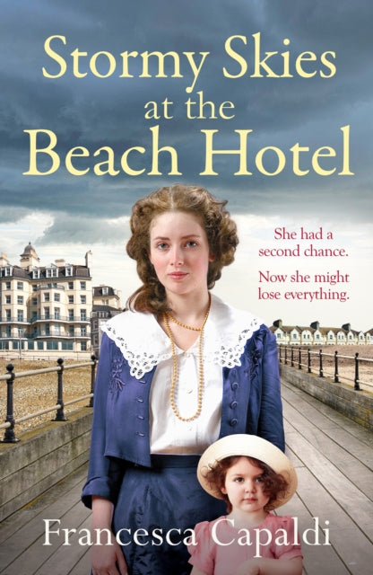 Book cover of: Stormy Skies at the Beach Hotel