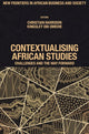 Book cover of: Contextualising African Studies. By: Christian Harrison