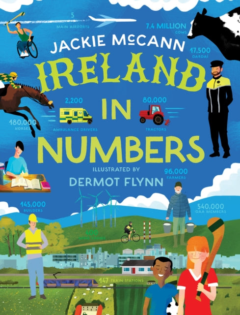 Book cover of: Ireland in Numbers. By: Jackie McCann