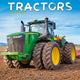 Book cover of: Tractors Calendar 2026  Square Wall Calendar - 16 Month