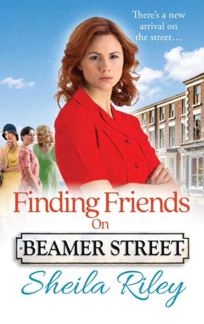 Book cover of: Finding Friends on Beamer Street. By: Sheila Riley