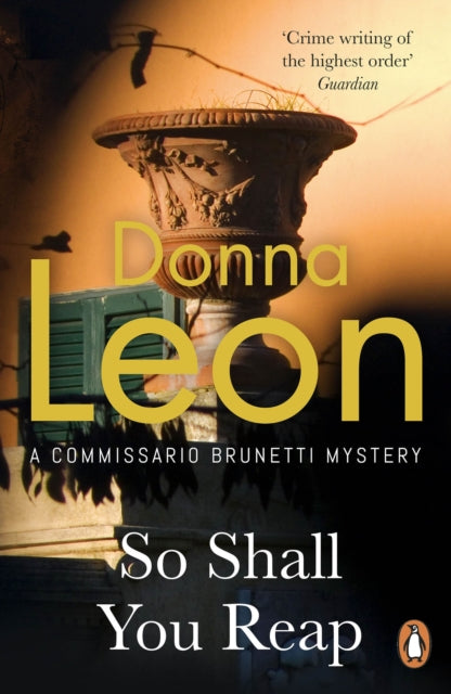 Book cover of: So Shall You Reap. By: Donna Leon