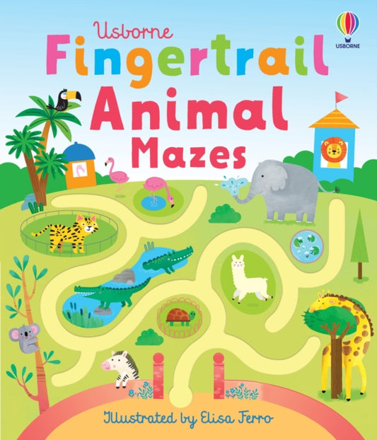 Book cover of: Fingertrail Animal Mazes
