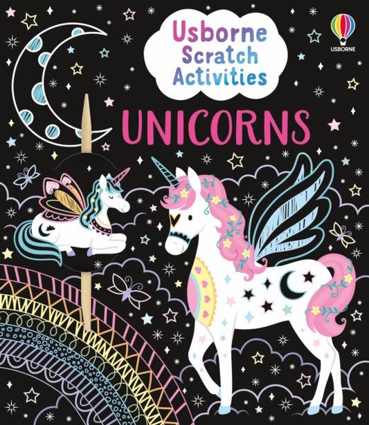 Usborne Scratch Activities Unicorns 9781805077343 DICKINS, ROSIE