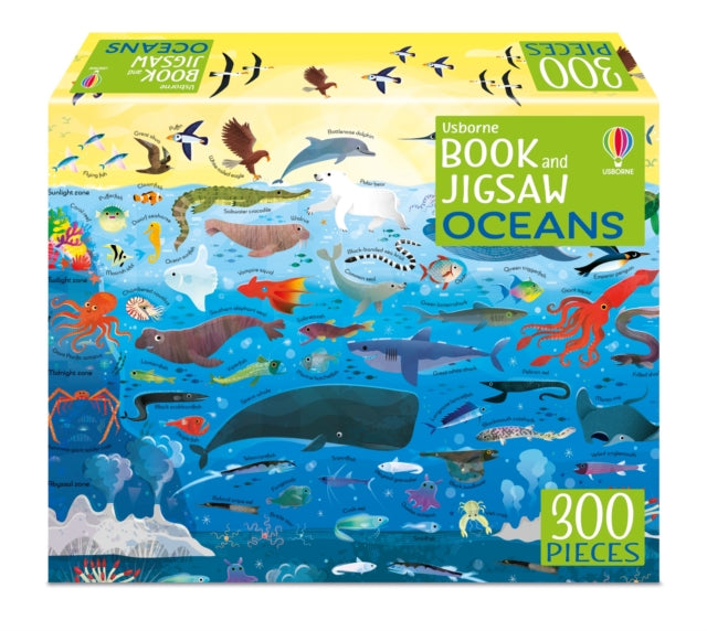 Usborne Book and Jigsaw Oceans 9781805077954 SMITH, SAM