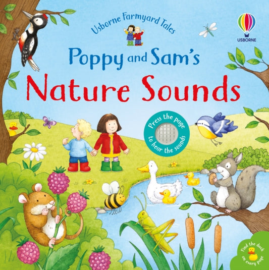 Book cover of: Poppy and Sam's Nature Sounds. By: Sam Taplin