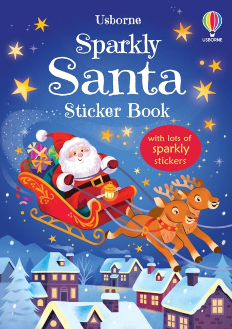 Sparkly Santa Sticker Book 9781835404324 BEECHAM, ALICE