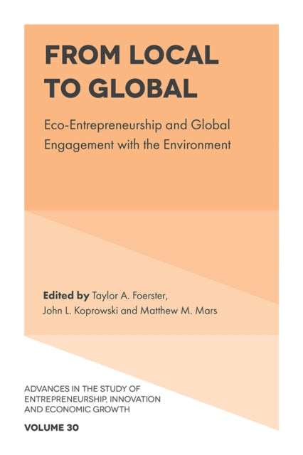Book cover of: From Local to Global. By: Taylor A. Foerster