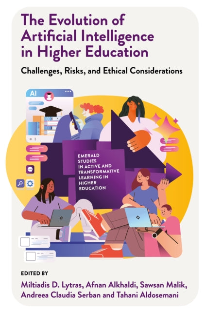 Book cover of: Evolution of Artificial Intelligence in Higher Education. By: LYTRAS, MILTIADIS