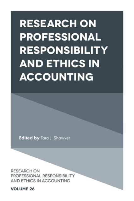 Book cover of: Research on Professional Responsibility and Ethics in Accounting