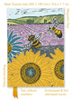 Book cover of: Kate Heiss: Sunflower Fields (Foiled Quarto Journal)