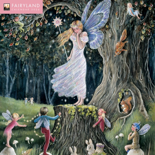 Book cover of: Fairyland by Jean & Ron Henry Wall Calendar 2026 (Art Calendar)