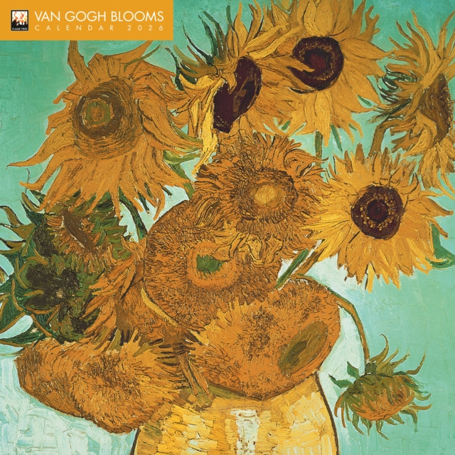Book cover of: Vincent van Gogh Blooms Wall Calendar 2026 Art Calendar)