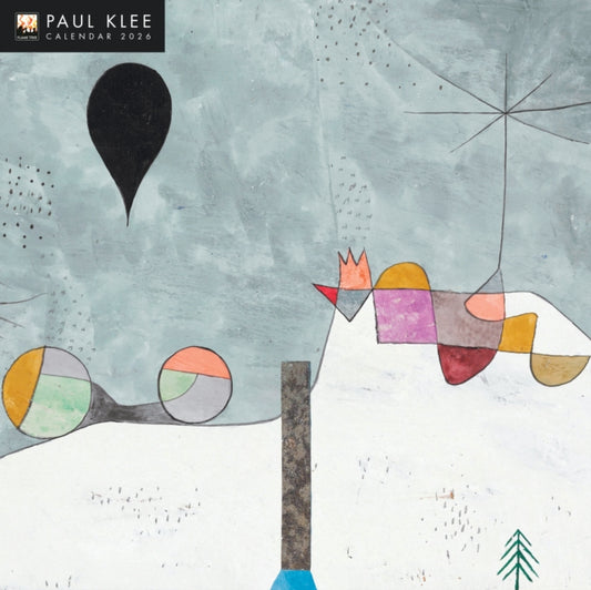 Book cover of: Paul Klee Wall Calendar 2026 (Art Calendar)