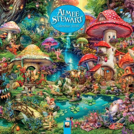 Book cover of: Aimee Stewart Wall Calendar 2026 (Art Calendar)