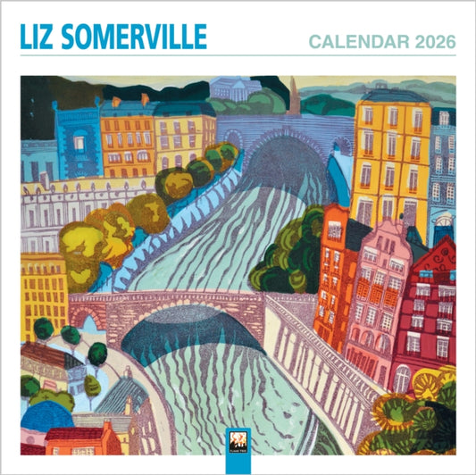 Book cover of: Liz Somerville Wall Calendar 2026 (Art Calendar)