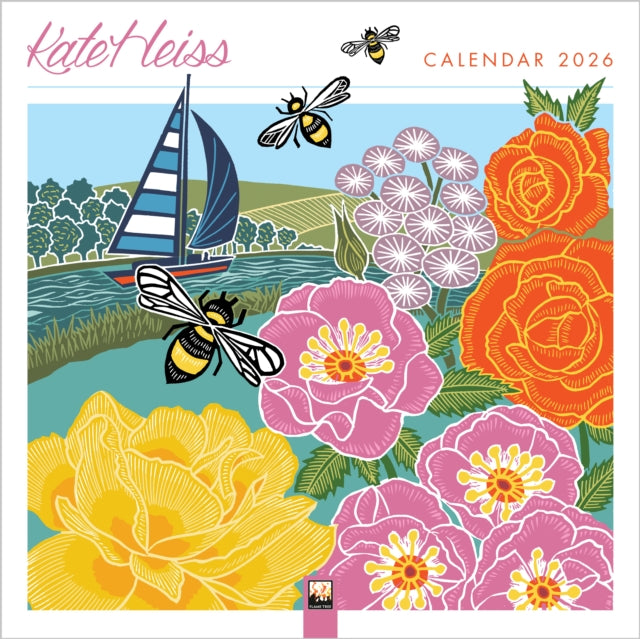 Book cover of: Kate Heiss Wall Calendar 2026 (Art Calendar)