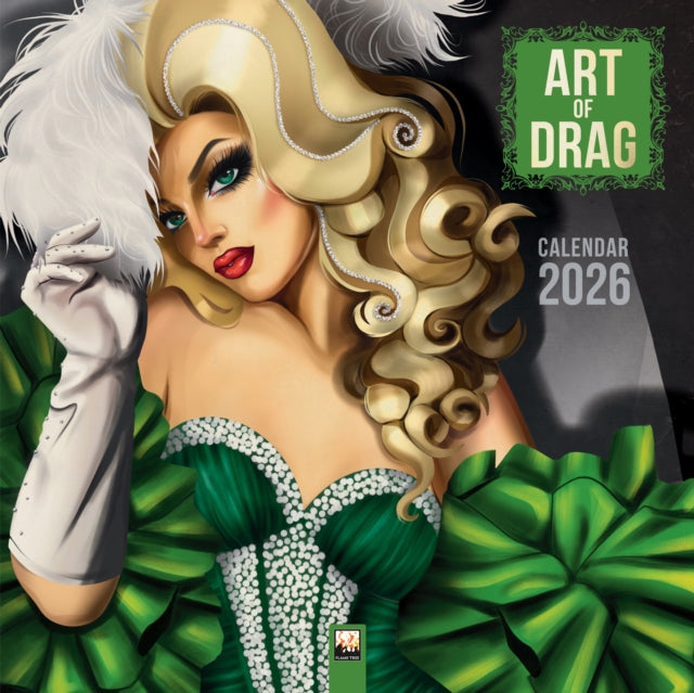 Book cover of: Art of Drag Wall Calendar 2026 (Art Calendar)