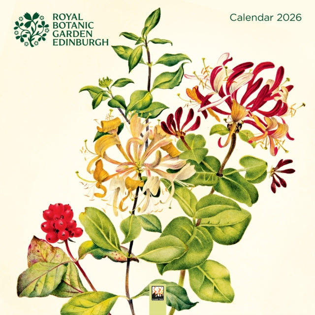 Book cover of: Royal Botanic Garden Edinburgh Wall Calendar 2026 (Art Calendar)