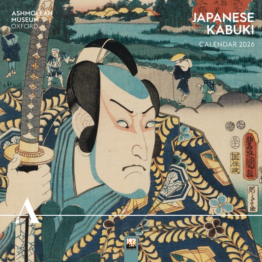 Book cover of: Ashmolean Museum: Japanese Kabuki Wall Calendar 2026 (Art Calendar)