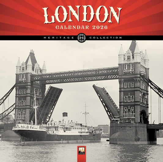 Book cover of: London Heritage Wall Calendar 2026 (Art Calendar)