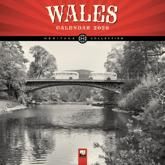 Book cover of: Wales Heritage Wall Calendar 2026 (Art Calendar)