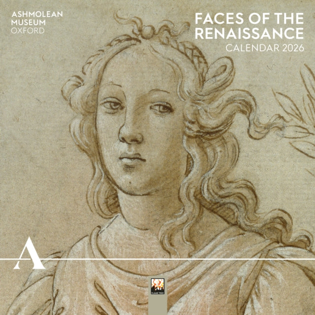 Book cover of: Ashmolean Museum: Faces of the Renaissance Mini Wall Calendar 2026 (Art Calendar)
