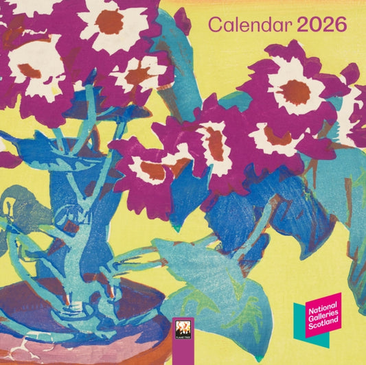 Book cover of: National Galleries Scotland Mini Wall Calendar 2026 (Art Calendar)