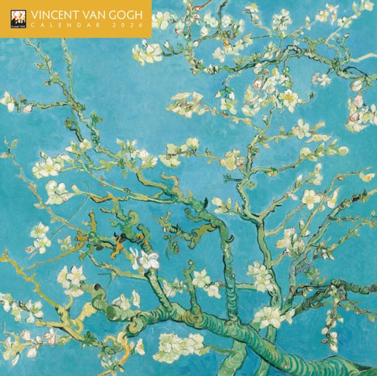 Book cover of: Vincent van Gogh Mini Wall Calendar 2026 (Art Calendar)