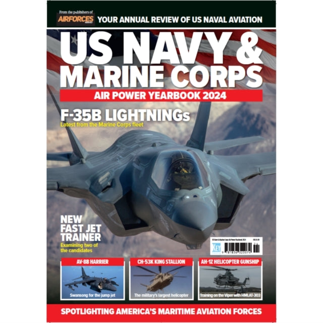 Book cover of: US Navy and Marine Corps Airpower Yearbook 2024