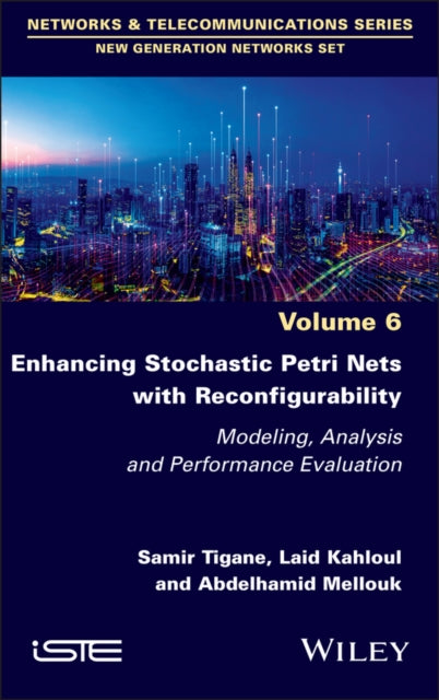 Book cover of: Enhancing Stochastic Petri Nets with Reconfigurability