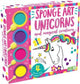 Book cover of: Sponge Art Unicorns and Magical Creatures
