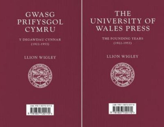 Book cover of: Gwasg Prifysgol Cymru / The University of Wales Press