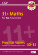 Book cover of: 11+ GL Maths Practice Papers: Ages 10-11 - Pack 3 (with Parents' Guide & Online Edition)