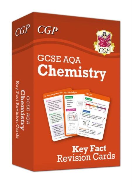 Book cover of: New GCSE Chemistry AQA Key Fact Revision Cards - Summary cards for quick revision