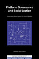 Book cover of: Platform Governance and Social Justice. By: Paloma Viejo Otero