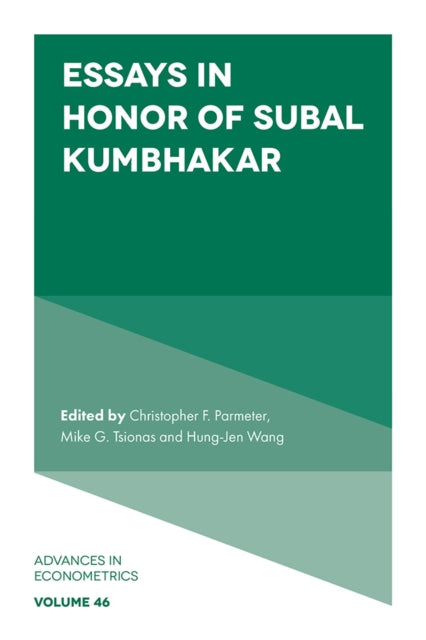 Book cover of: Essays in Honor of Subal Kumbhakar. By: Christopher F. Parmeter
