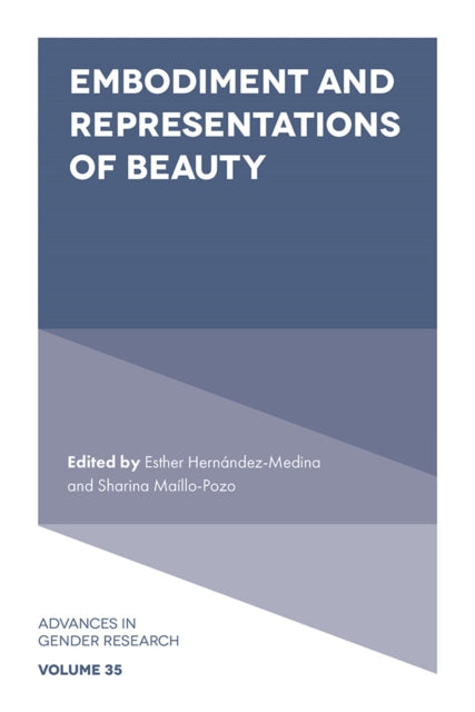 Book cover of: Embodiment and Representations of Beauty. By: Esther Hernández-Medina