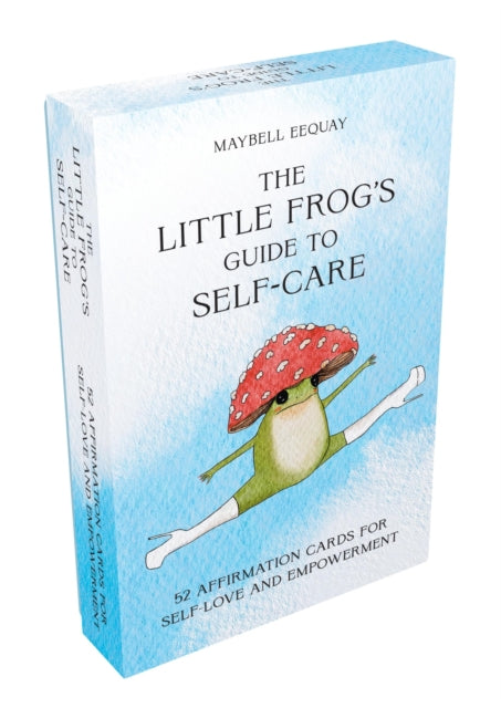 Book cover of: Little Frog's Guide to Self-Care Card Deck. By: MAYBELL EEQUAY