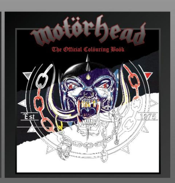 Book cover of: Motorhead The Official Colouring Book