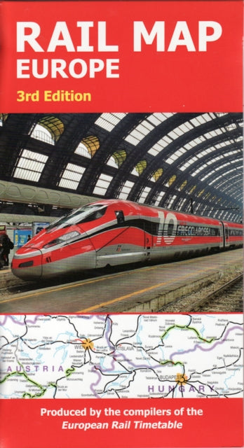 Book cover of: Rail Map Europe