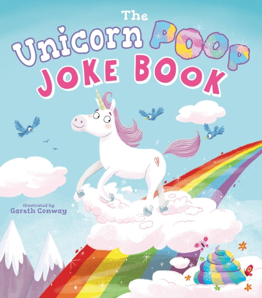 Book cover of: Unicorn Poop Joke Book. By: Jack B. Quick