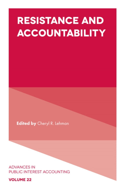 Book cover of: Resistance and Accountability. By: Cheryl R. Lehman