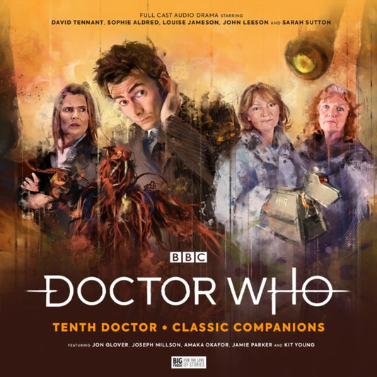 Book cover of: Doctor Who: Tenth Doctor, Classic Companions