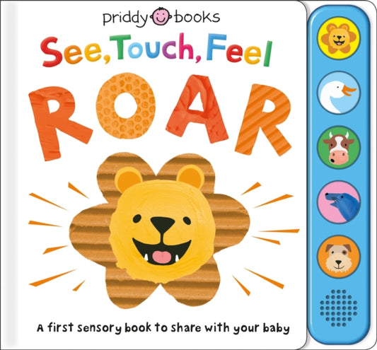 Book cover of: See, Touch, Feel: Roar